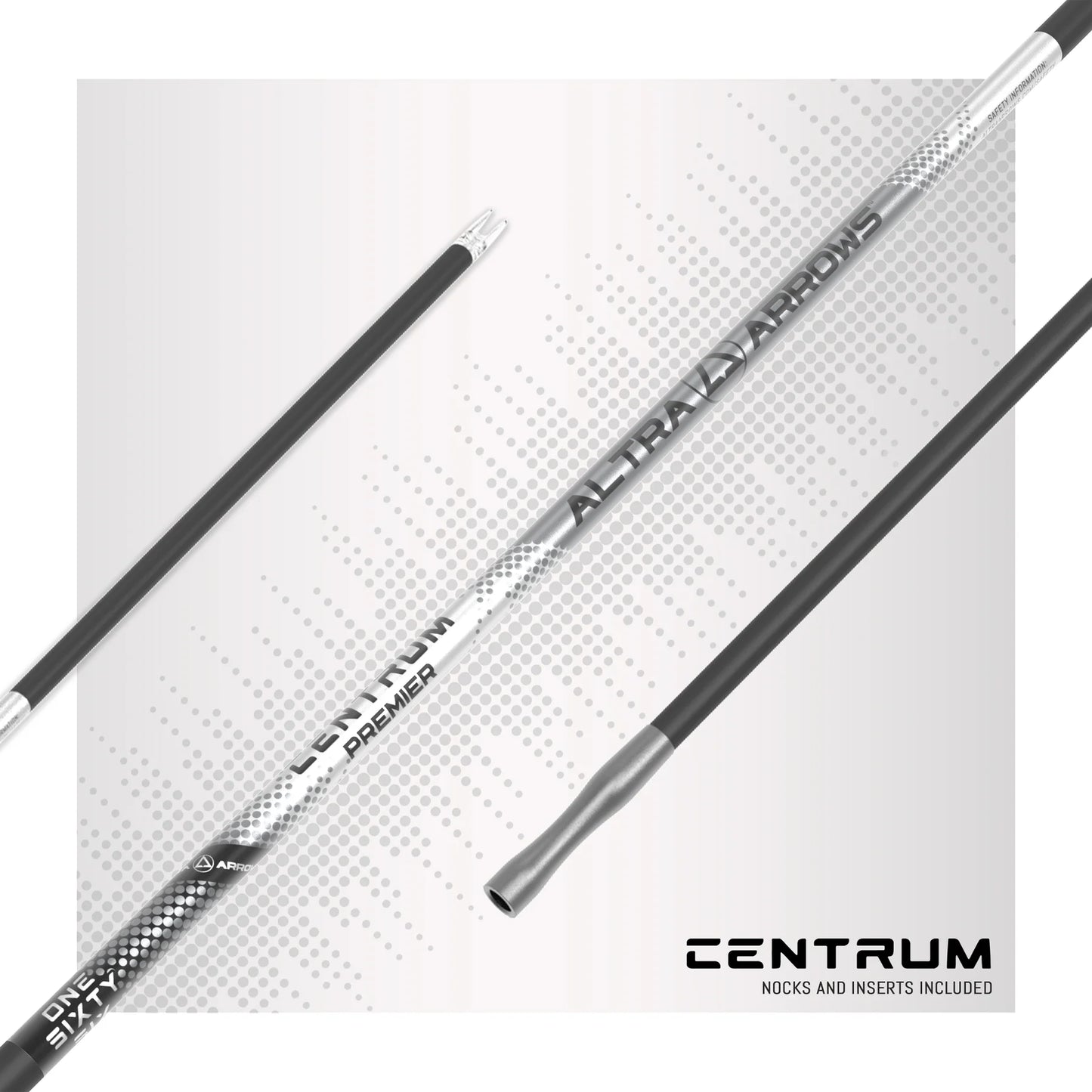 Altra Centrum Premier .166 400 Spine 12Pk Unfletched